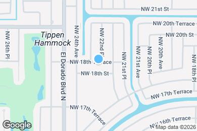 Map image of the property - 2216 NW 18th Terrace