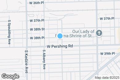 Map image of the property - 3836-3838 S Sacramento Ave