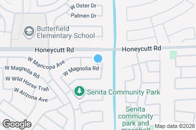 Map image of the property - 43214 W Magnolia Rd