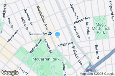 Map image of the property - 533 Leonard St