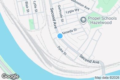 Map image of the property - 5414 2nd Ave