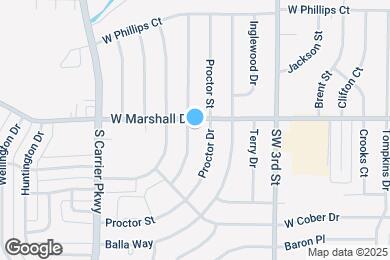 Map image of the property - 1805 Dorothy Dr