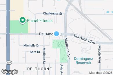 Map image of the property - 3512 Del Amo Blvd