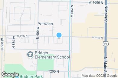 Map image of the property - 1392 N 260 W