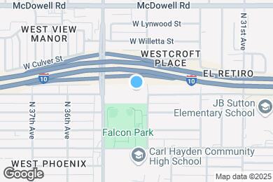 Map image of the property - Residences at Falcon Park