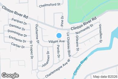 Map image of the property - 16023 Villaire Ave