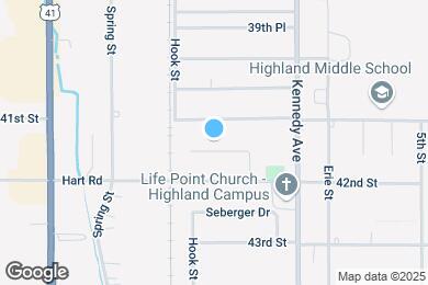 Map image of the property - 2633 41st Pl