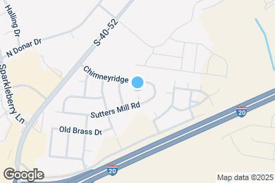 Map image of the property - 13 Sutters Mill Ct
