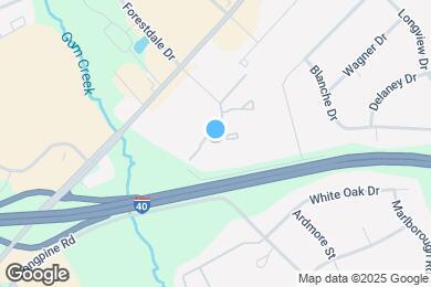 Map image of the property - Huffman Mill Townhomes