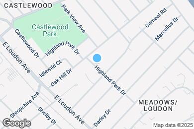 Map image of the property - 1011 Highland Park Dr
