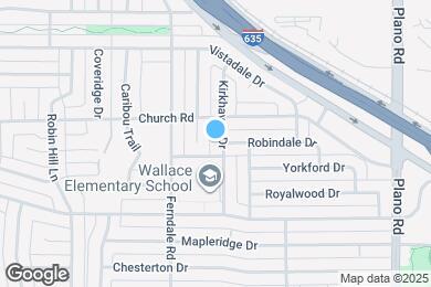 Map image of the property - 10023 Kirkhaven Dr