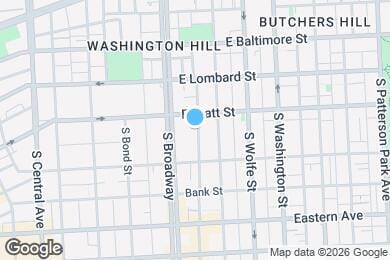 Map image of the property - 214 S Regester St