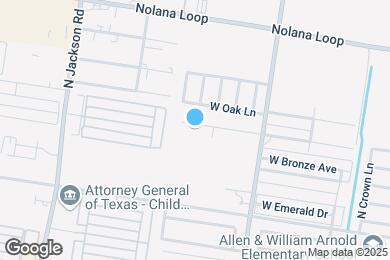 Map image of the property - 1201 W Douglas St