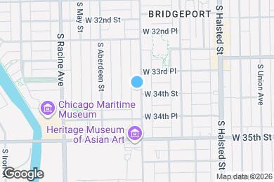 Map image of the property - 3348 S Morgan St