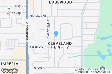 Map image of the property - 3228 S Polk Ave