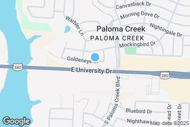 Map image of the property - 1224 Goldeneye Dr