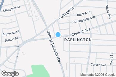 Map image of the property - 413 Central Ave