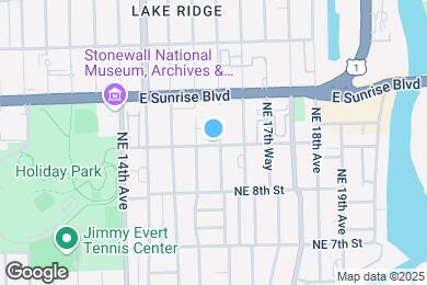 Map image of the property - 1637 NE 9th St