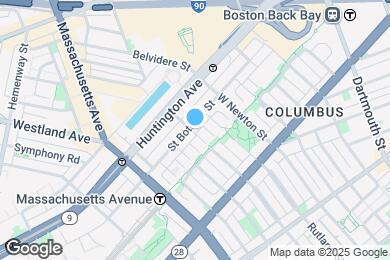 Map image of the property - 14 Cumberland St