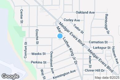 Map image of the property - 1317 Fernwood Dr