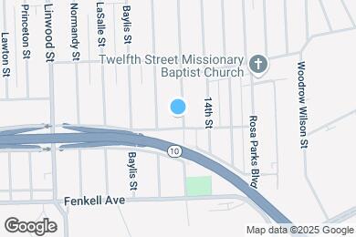 Map image of the property - 15521 Log Cabin St