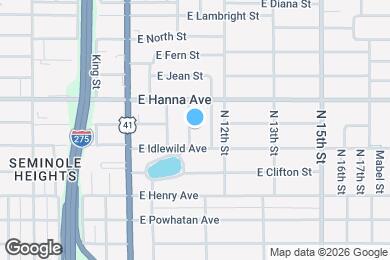 Map image of the property - 6007 N Orange Blossom Ave