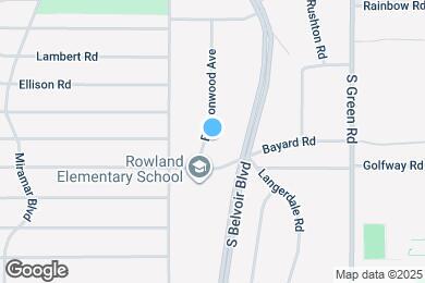 Map image of the property - 1805 Beaconwood Ave