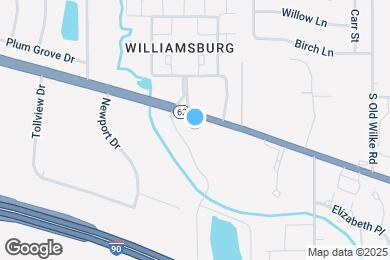 Map image of the property - 5000 Carriageway Dr
