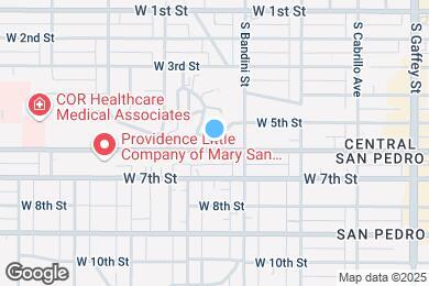 Map image of the property - 1060 W 6th St