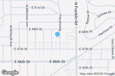 Map image of the property - 4742 Normal Ave
