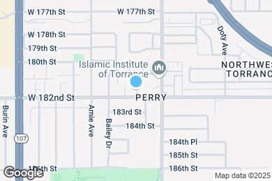 Map image of the property - 4045 W 182nd St