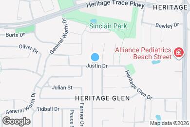 Map image of the property - 9400 Goldenview Dr
