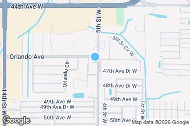 Map image of the property - 4630 5th St W