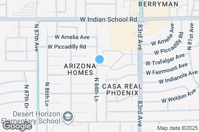 Map image of the property - 3807 N 84th Ln