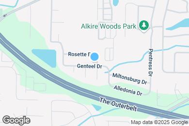 Map image of the property - 3866 Genteel Dr