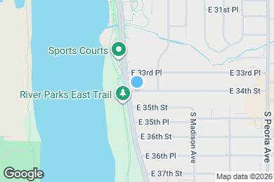 Map image of the property - 110 E 34th St