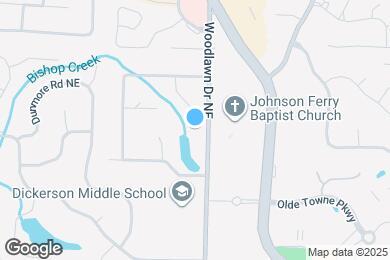 Map image of the property - 915 Woodlawn Dr NE