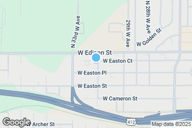 Map image of the property - 3102 W Easton Ct