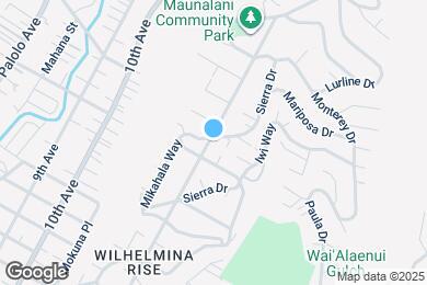 Map image of the property - 4405 Sierra Dr