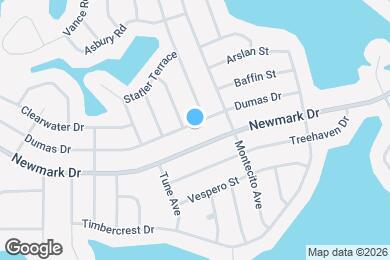 Map image of the property - 2411 Dumas Dr