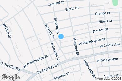 Map image of the property - 2050 Stanton St
