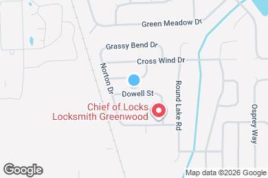 Map image of the property - 1421 Dowell St