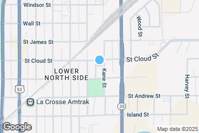 Map image of the property - Garden Terrace Apartments