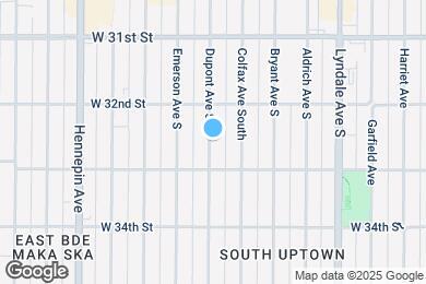 Map image of the property - 3235 Dupont Avenue South