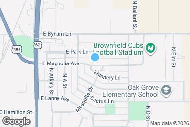 Map image of the property - 513 E Magnolia Ave