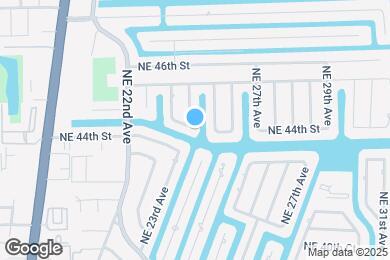 Map image of the property - 4400 NE 24th Ter