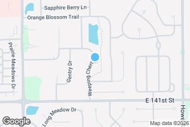 Map image of the property - 14289 Weeping Cherry Dr