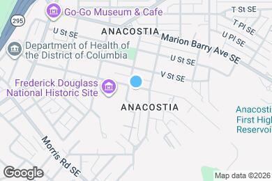 Map image of the property - 1507 W St SE