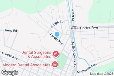 Map image of the property - 506 Parker Ave