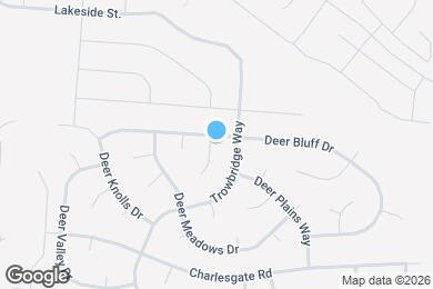 Map image of the property - 6650 Deer Bluff Dr